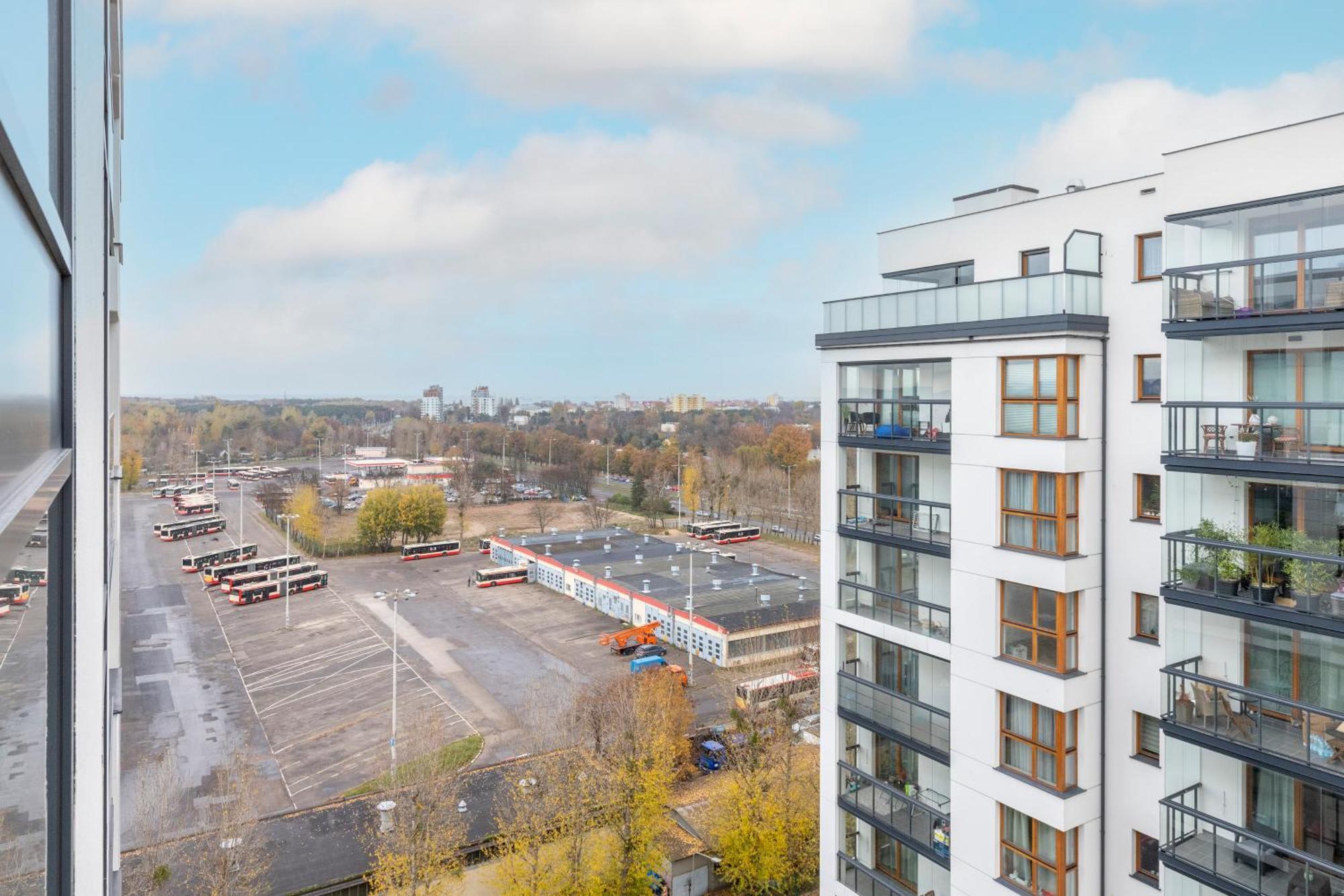 Apartament Z Widokiem Na Morze Obok Parku Millenium W Gdansku By Noclegi Renters Eksteriør billede