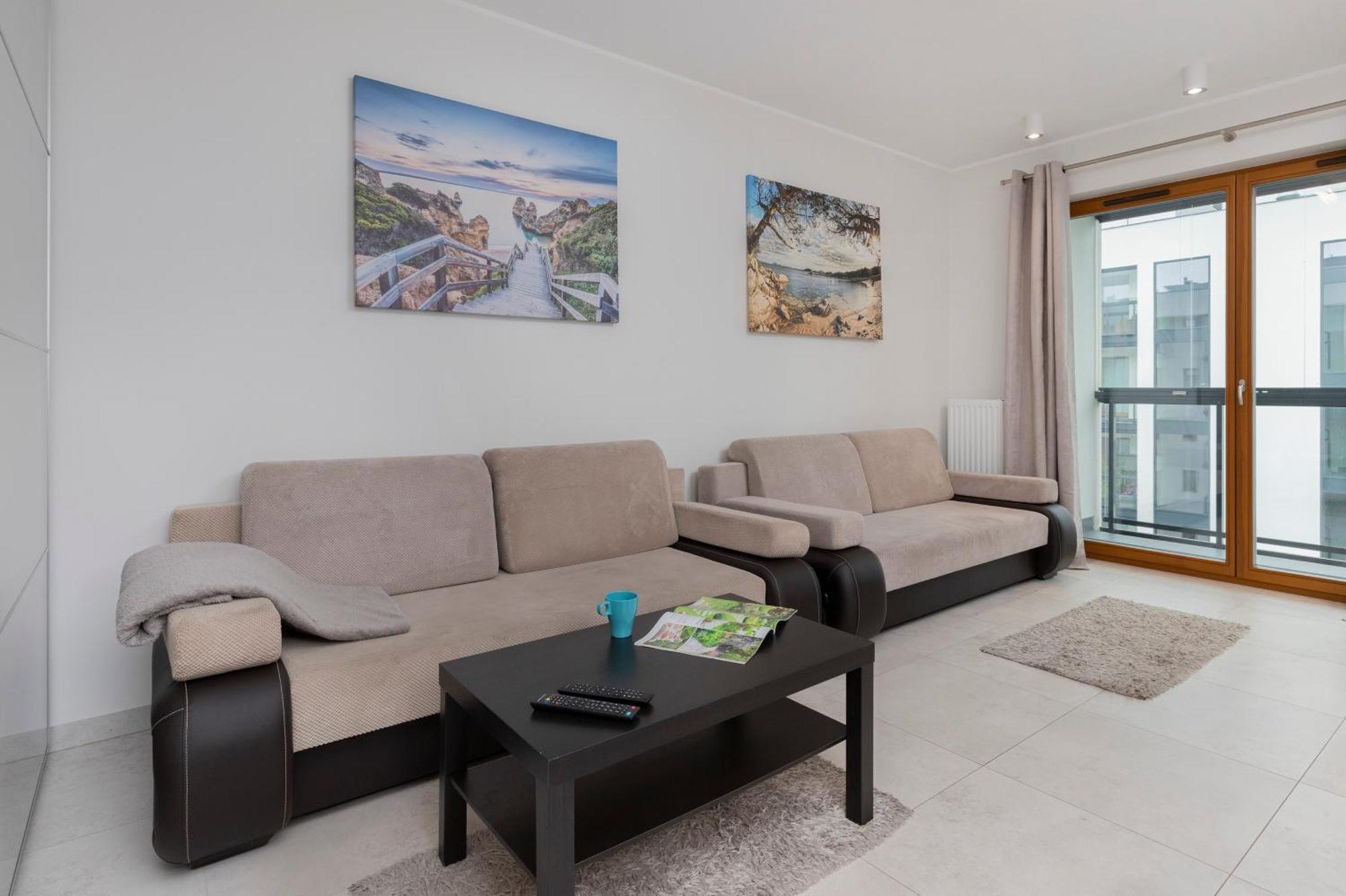 Apartament Z Widokiem Na Morze Obok Parku Millenium W Gdansku By Noclegi Renters Eksteriør billede